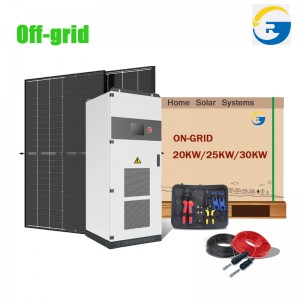 10kw photovoltaic system
Off-grid photovoltaic allows you to break away from the constraints of the power grid, use electricity freely, and use green and sustainable energy.